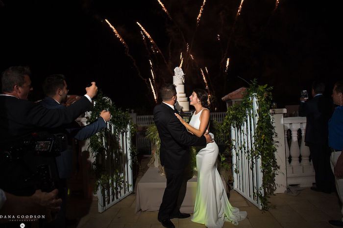 17- Lisa Stoner Events – Hammock Beach Resort -Armenian wedding reception – Luxury North Florida Wedding Planner – Hammock Beach Wedding Reception – fireworks for the bride .jpg