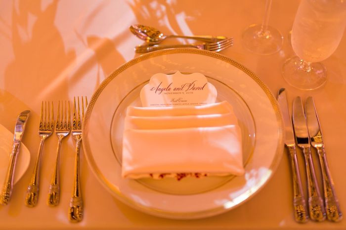 21-Lisa Stoner Events- Ritz Carlton Orlando – Orlando luxury wedding planner – Ritz Carlton Orlando wedding-formal place setting with custom menu card.jpg