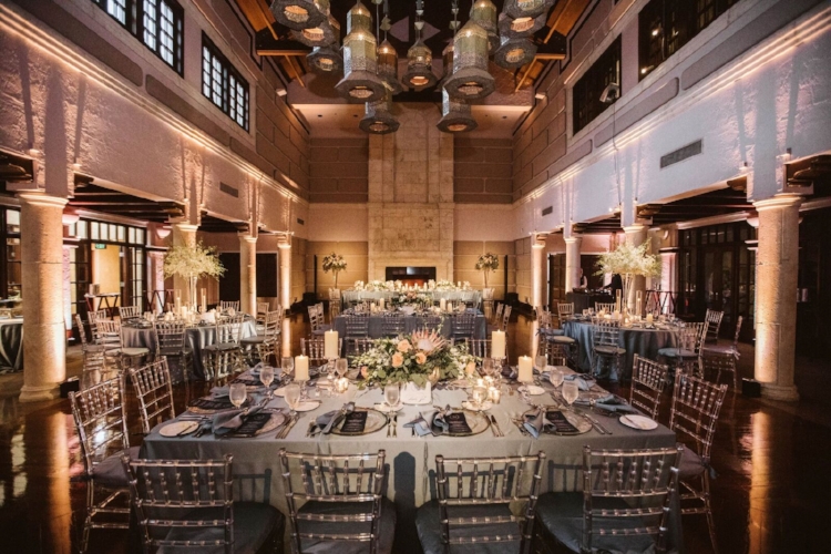 lisa stoner event planning- windermere luxury wedding planner- central florida wedding reception - wedding lighting- clear chiavari chiars - elegant wedding reception.jpg
